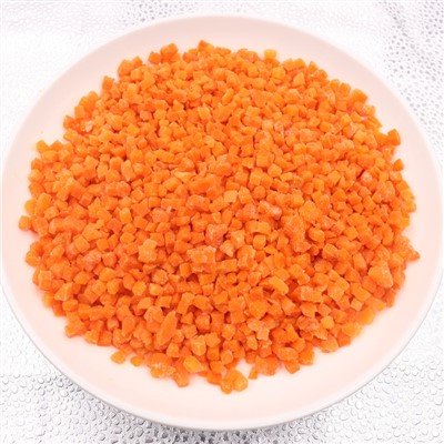 Cà rốt thái hạt lựu đông lạnh